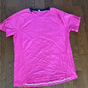 Lululemon Women’s Pink Short Sleeve Athletic T-Shirt